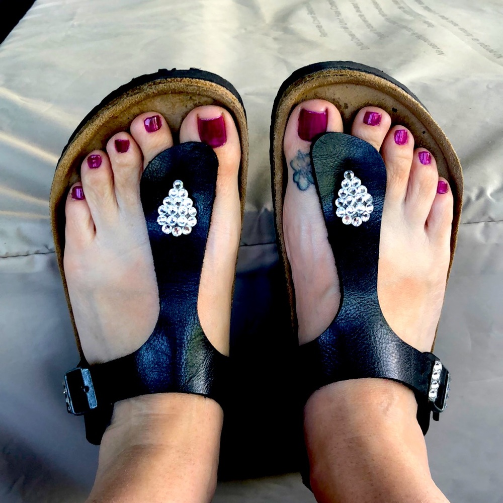 Birkenstock’s gizah excellent used condition